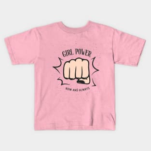 Girl Power Inspiration Positive Quote Kids T-Shirt